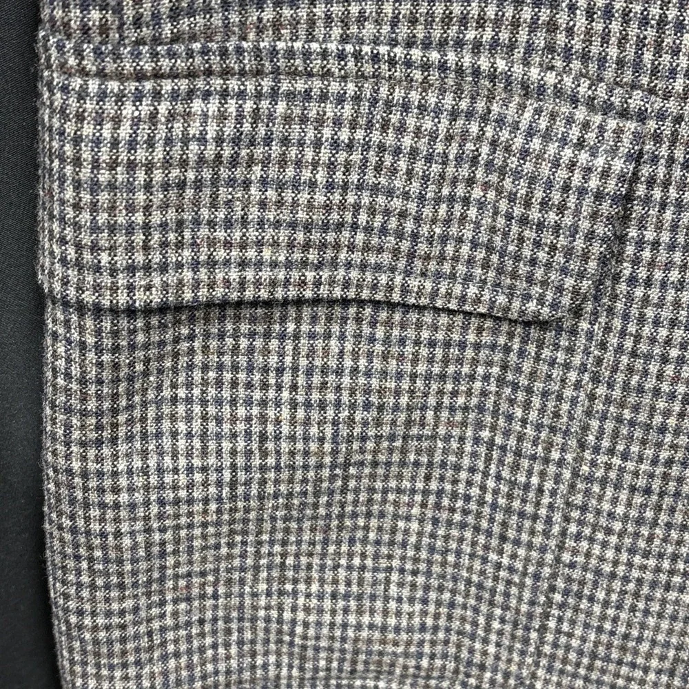 Vintage Pendleton Tweed Virgin‎ Wool Blazer Jacket Men's Size 42 Gray 2 Button - Picture 13 of 15